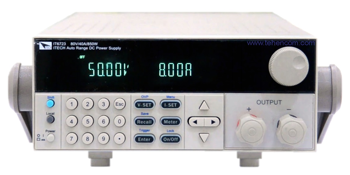 ITECH IT6700H series typical laboratory power supply (from 20 A)